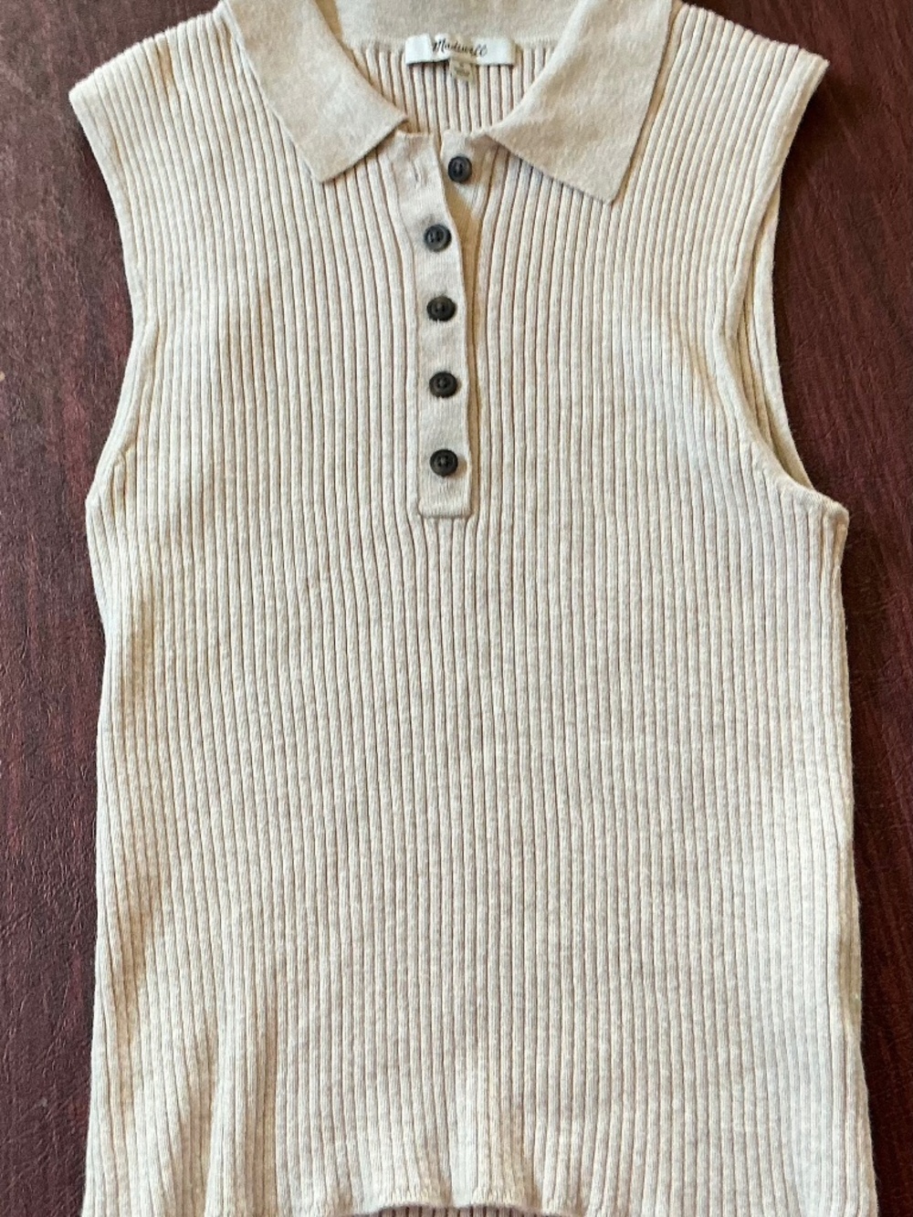 Women’s Madewell sleeveless sweater M